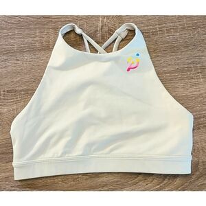 lululemon athletica Cream Sports Bra